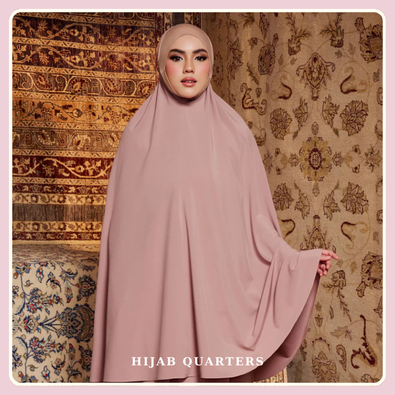 Niyah Telekung Collection (Dusty Pink)